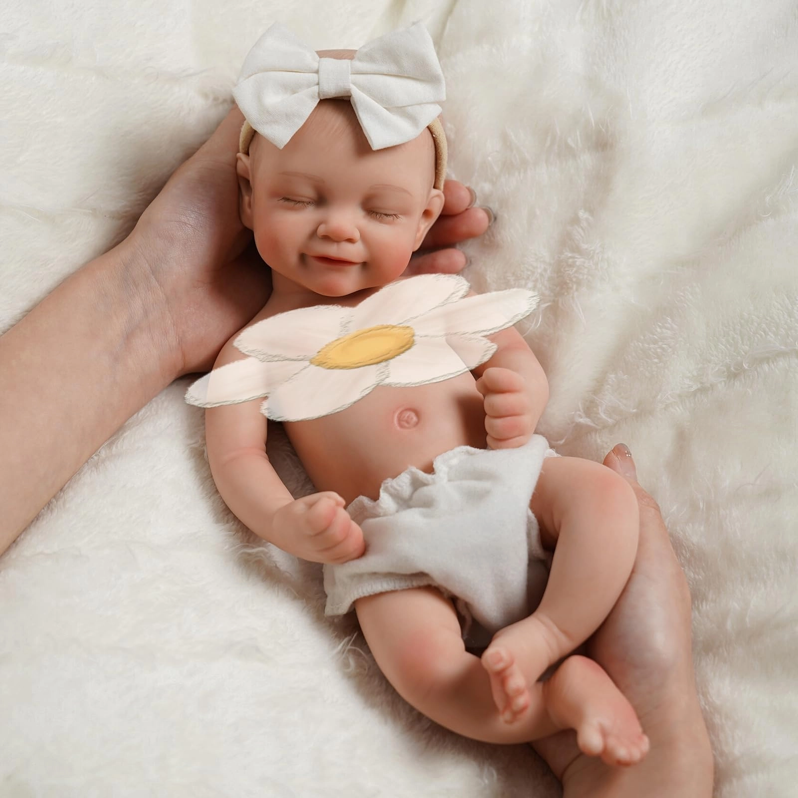 Reborn Baby Doll - 12 Inch Silicone Weighted Ages 3+