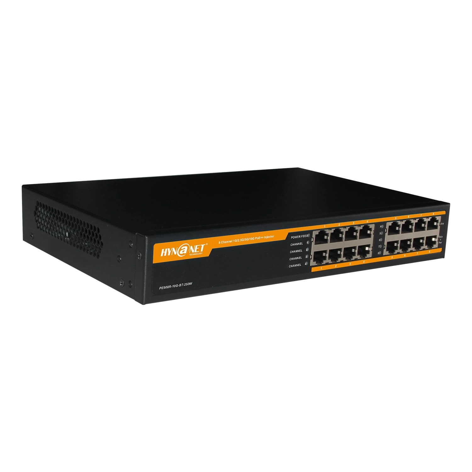 Shenzhen Hi-Net Technology Co., Ltd. 8 Port-BT-250W - 250W 8 ports IEEE802.3bt/at/af 10G