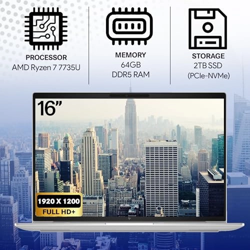 EliteBook 665 G11 - 16'' Ryzen 7-7735U 64GB DDR5 2TB SSD