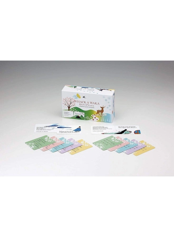 Whack A WAKA Hyakunin-Isshu - English Karuta (Japanese Reading Card Game Karuta)