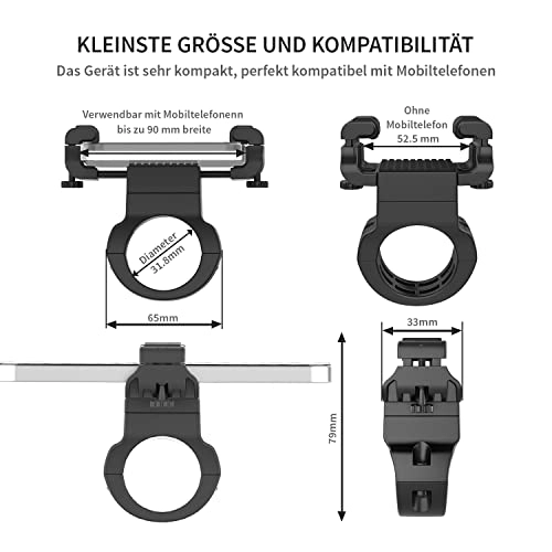 Bicycle Phone Holder - 360° Rotatable Universal