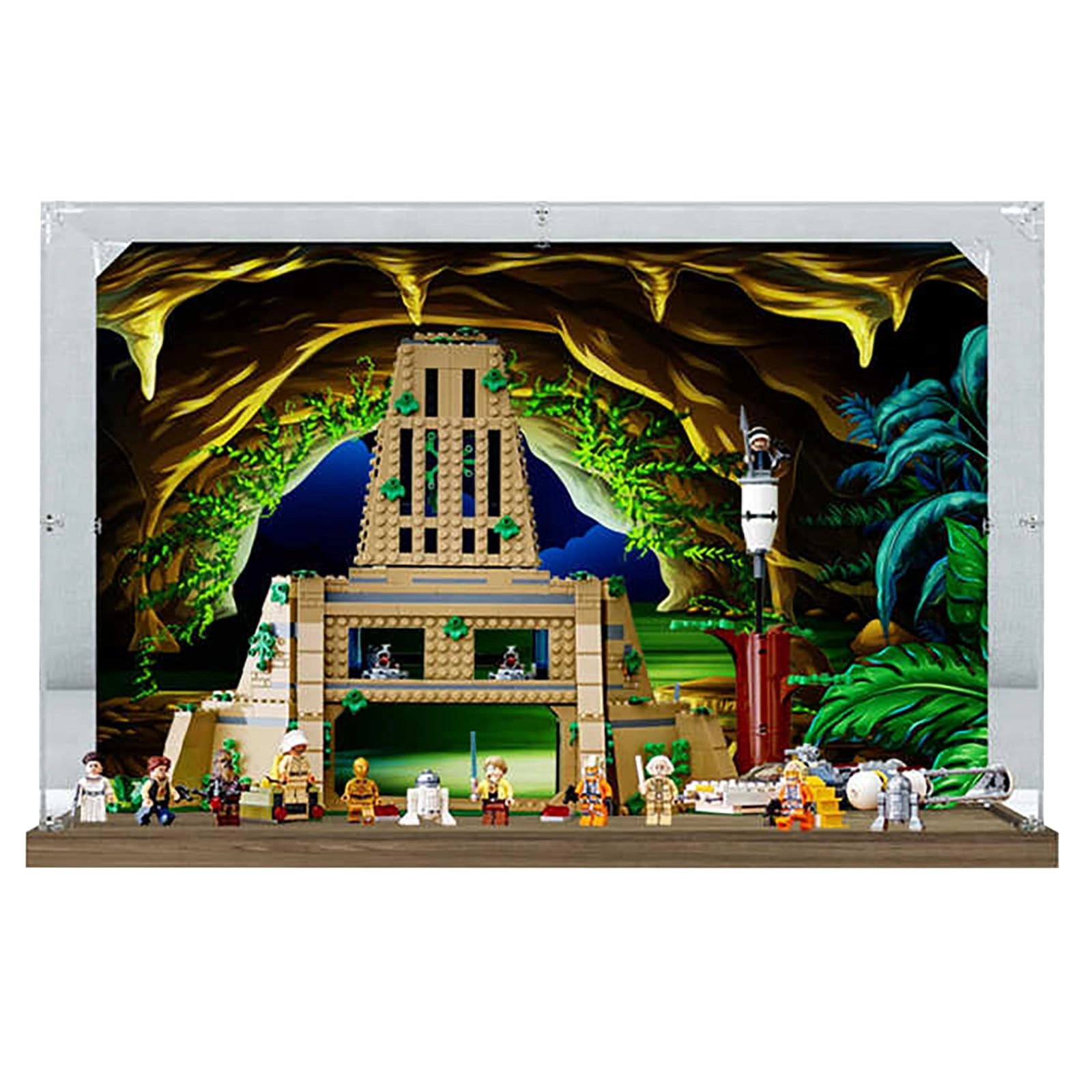 bodamaike Acrylic Display Case - Righteous Army Base Lego