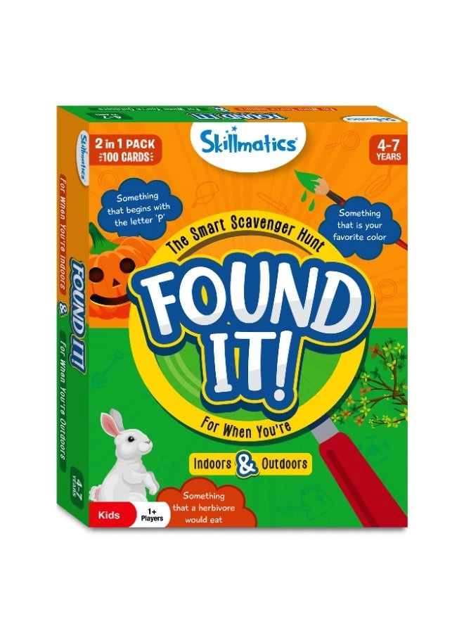 Found It Indoor & Outdoor Combo - Card Game Scavenger Hunt