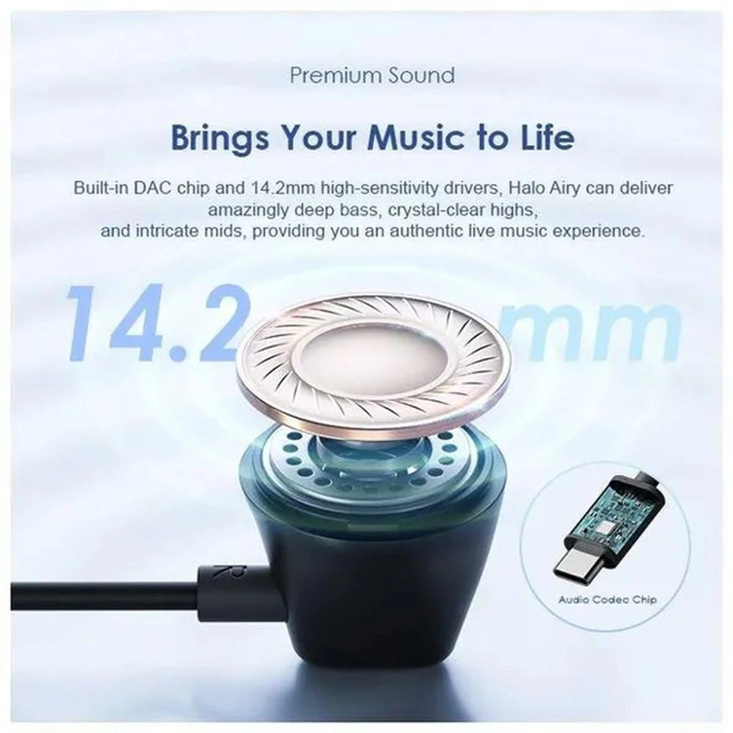 Halo Airy Wired Earphone