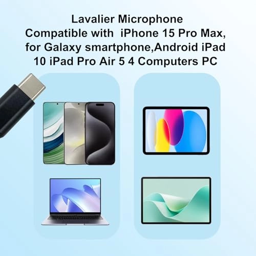 Lavalier Mikrofon 044 USB+3.5mm-Mini-Jack Microphone