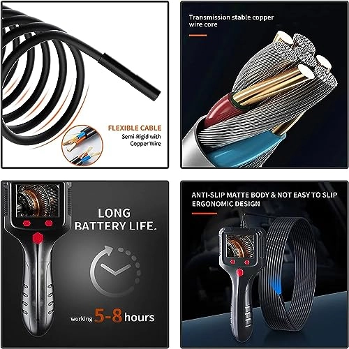 Handheld Endoscope Camera - 10m 8mm