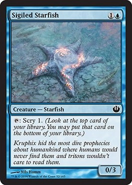 Wizards of the Coast Sigiled Starfish 52/165 - Journey into Nyx