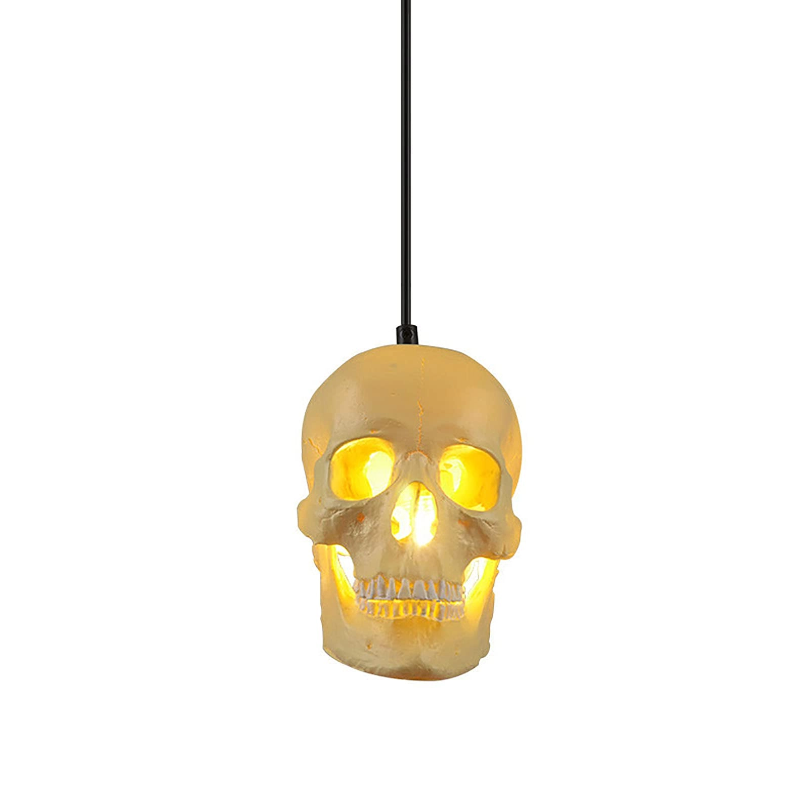 PURRL E27 Nordic Resin Chandelier - 1 Head 15 X 25Cm Pale Yellow