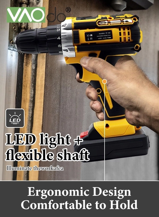 Cordless Drill - 24V 2 piece(s) 25+1 Torque Settings