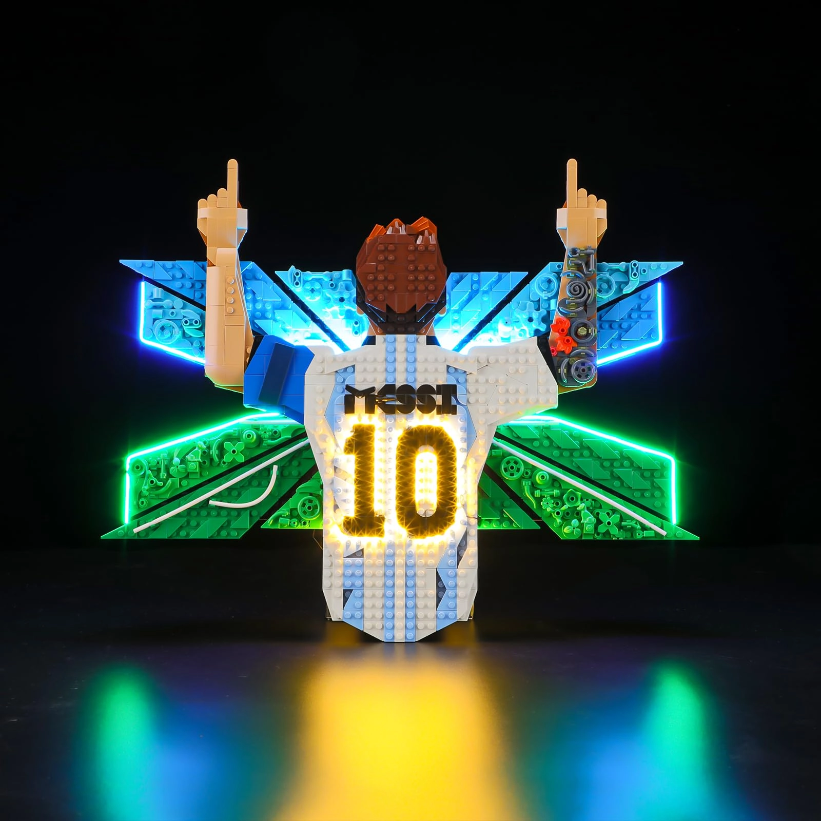 YEABRICKS LED Light for Lego 43018 - Multicolor USB