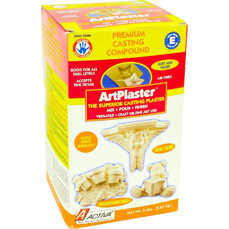 ACTIVA ArtPlaster - Plaster of Paris Powder 2.27 kg