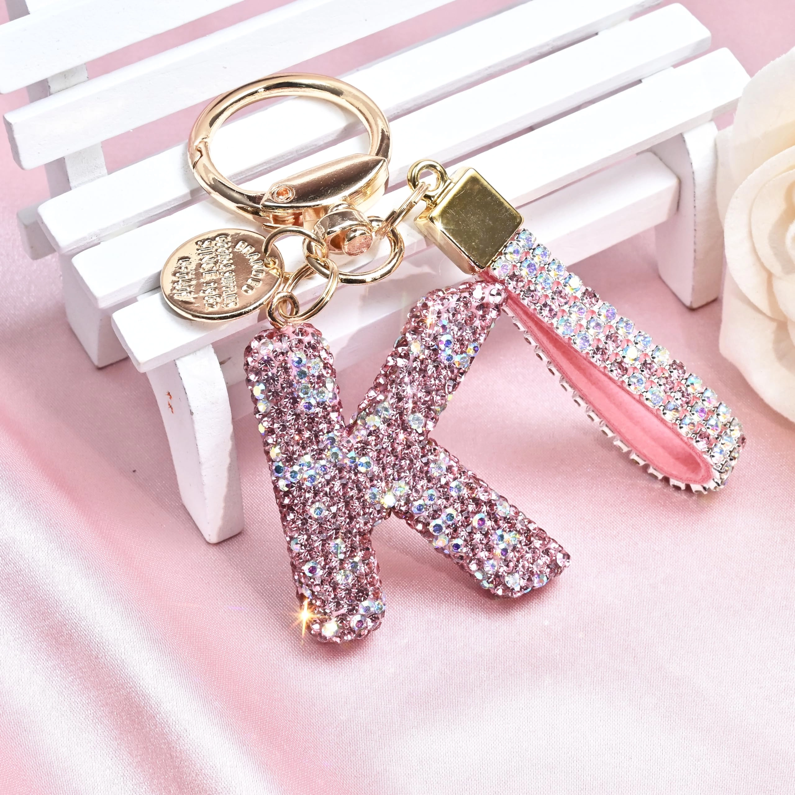 Initial Letter Keychain - Letter