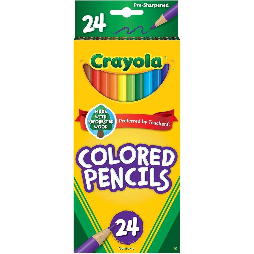 Blend & Shade Colored Pencils - 24 Ct