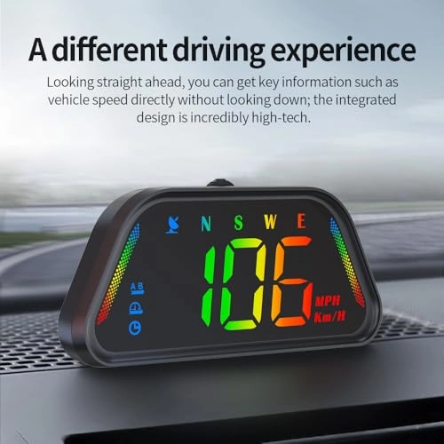 HUD Heads Up Display - Universal Digital GPS Speedometer
