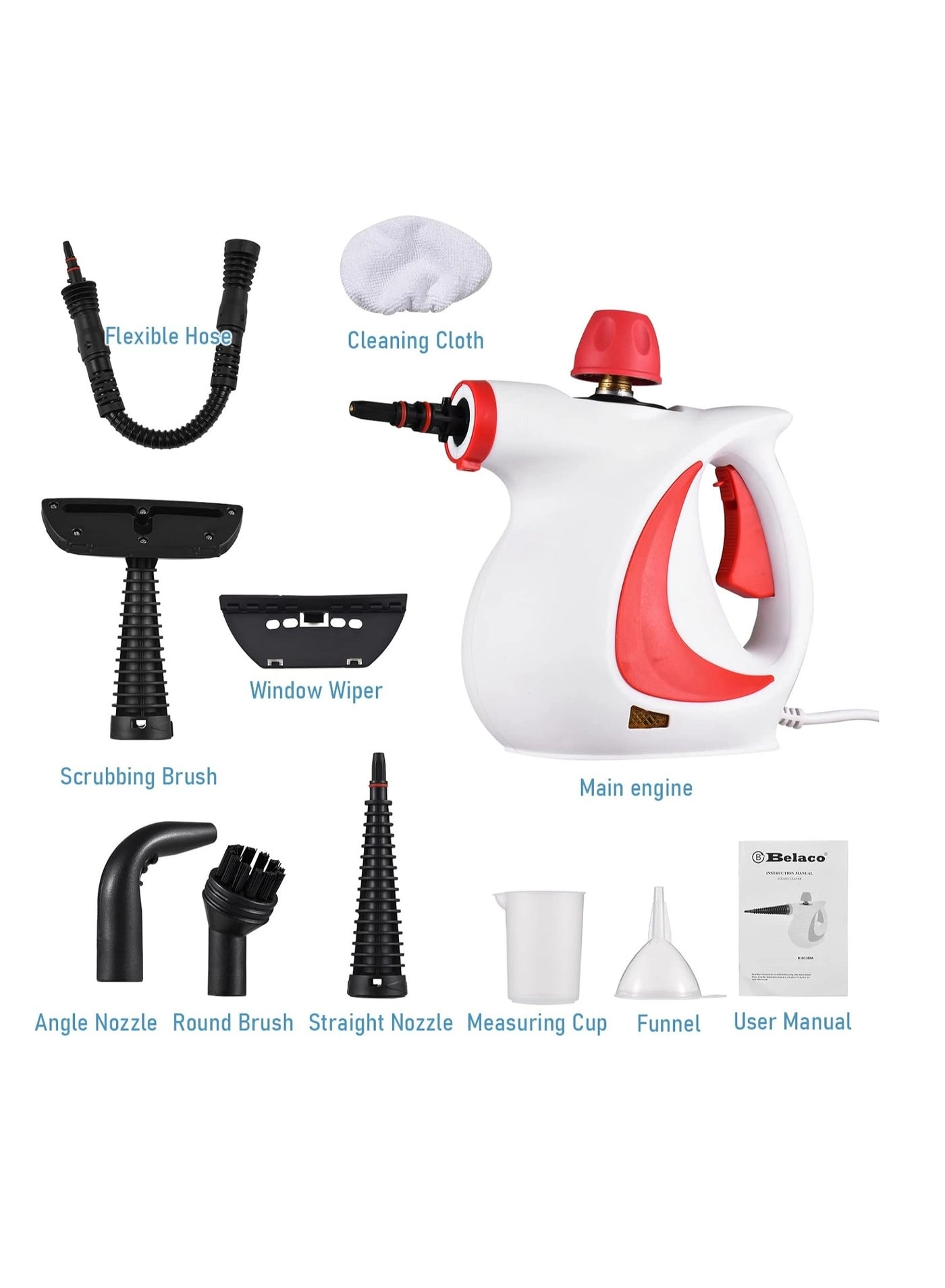Handheld Steam Cleaner - 300 ml