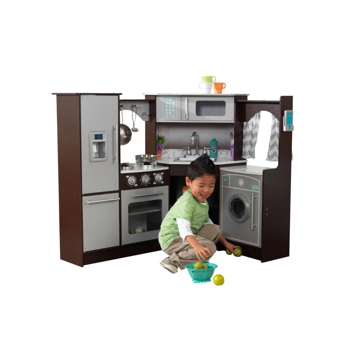 Ultimate Corner Play Kitchen - Wooden (DBT-53365)