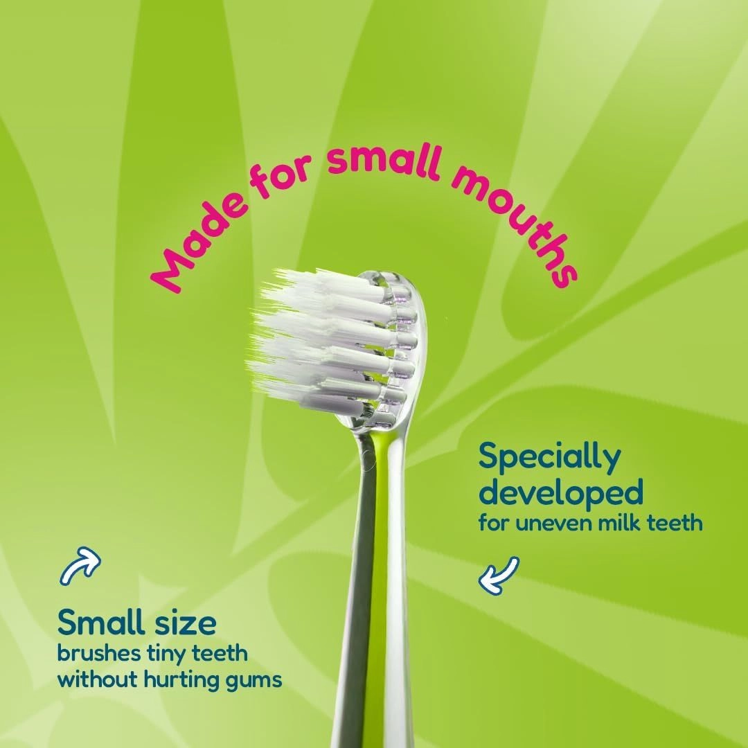 WildOnes Electric Toothbrush Replacement Heads - Pack of 4 LED Light 0-10 Years