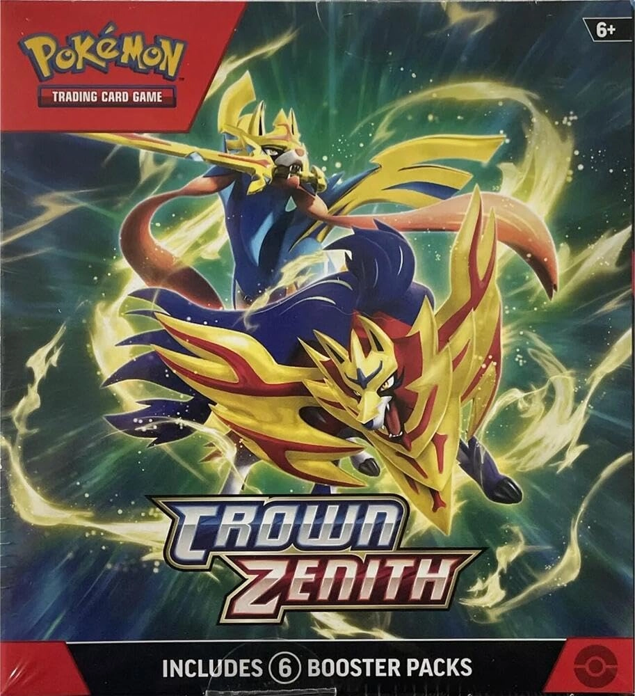 Pokmon Crown Zenith Booster Pack - English 6 pcs