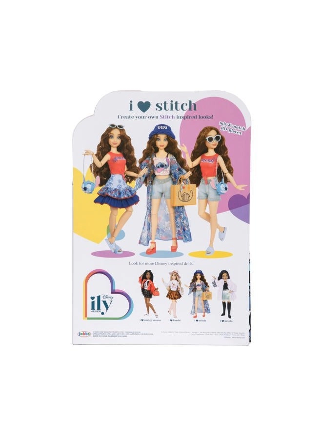 Stitch Fashion Dolls - 11.5" Red Hair Two Complete Mix-and-Match Outfits