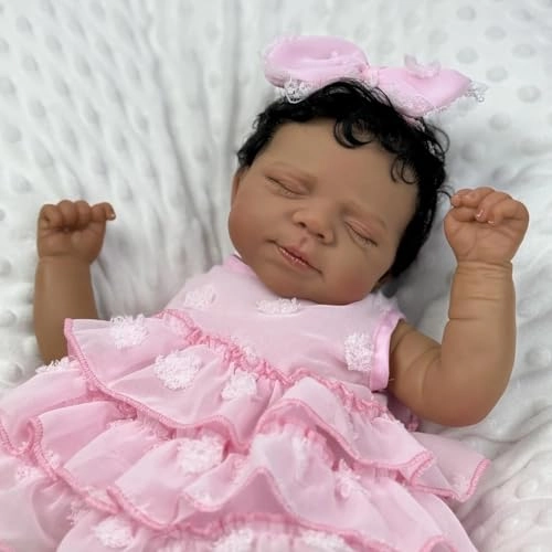 Pascale Reborn Baby Doll - 18 inch Vinyl sleeping Ages 3+
