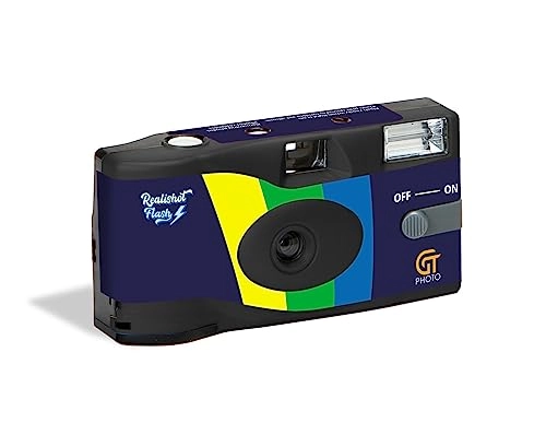 Realishot Flash Disposable Camera - 27 Photos Built-in flash