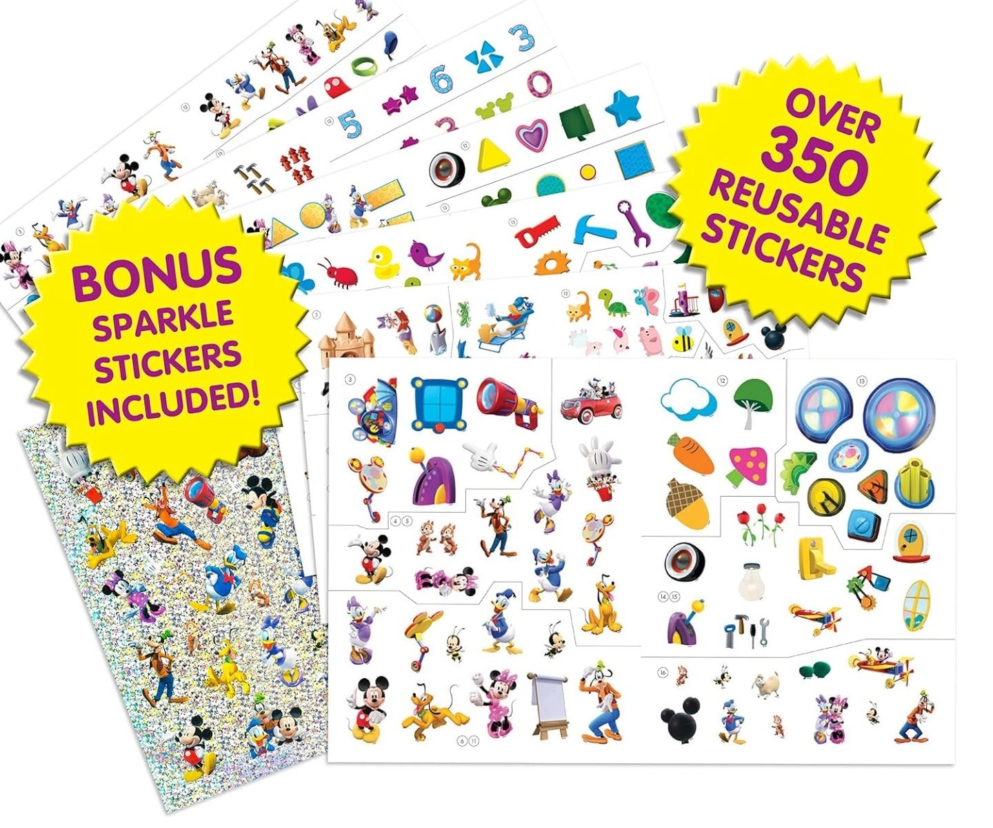 Mickey Mouse Clubhouse Sticker Book Treasury 350 pcs