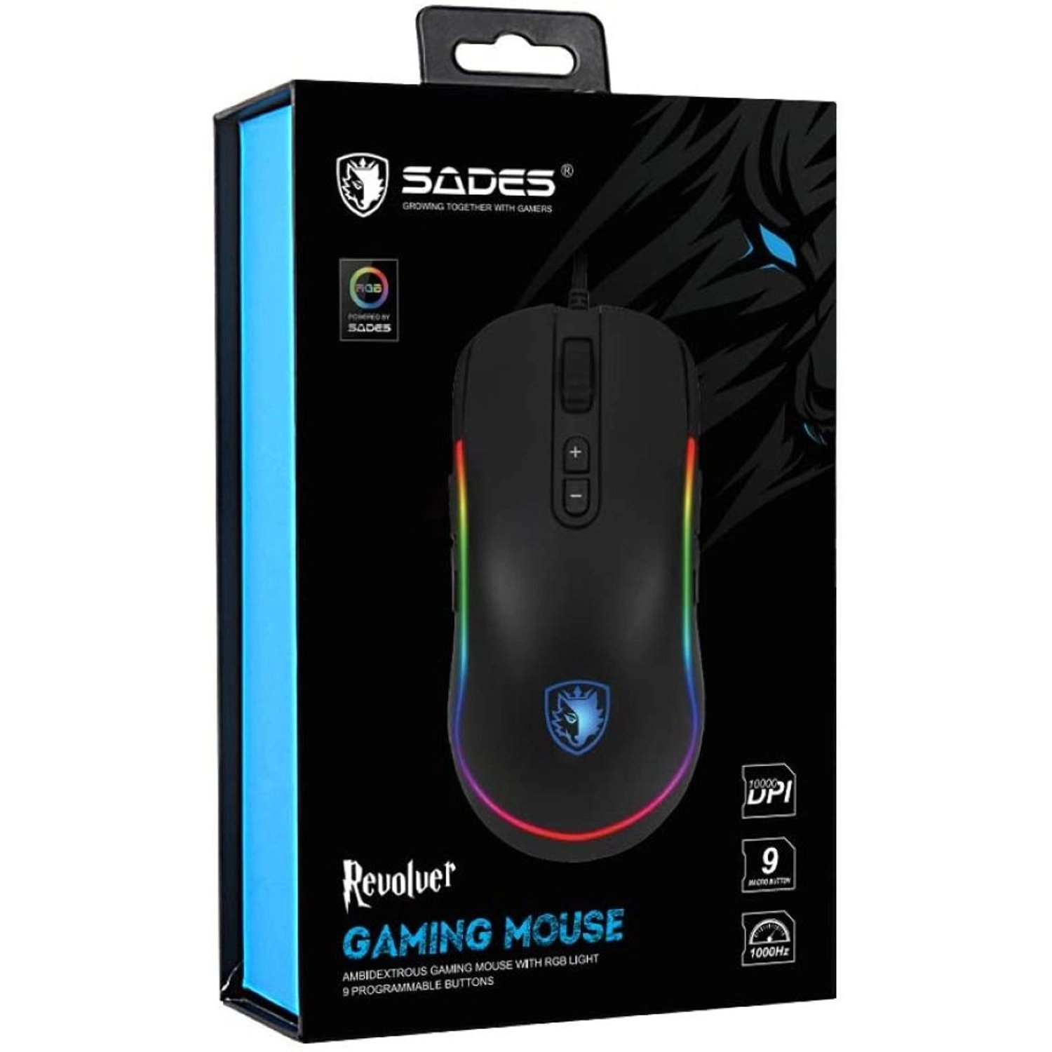 Revolver RGB Gaming Mouse - USB