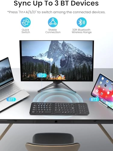 Mini Bluetooth Keyboard - EN Wireless