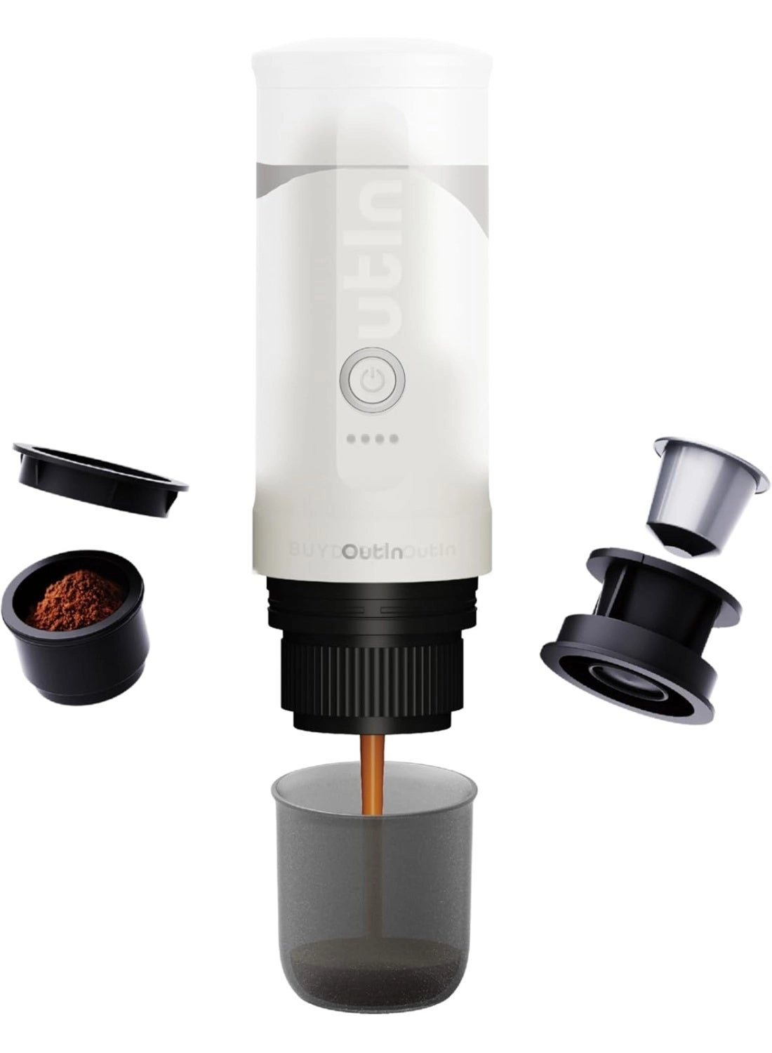 Nano - 50 ml ground coffee and capsules