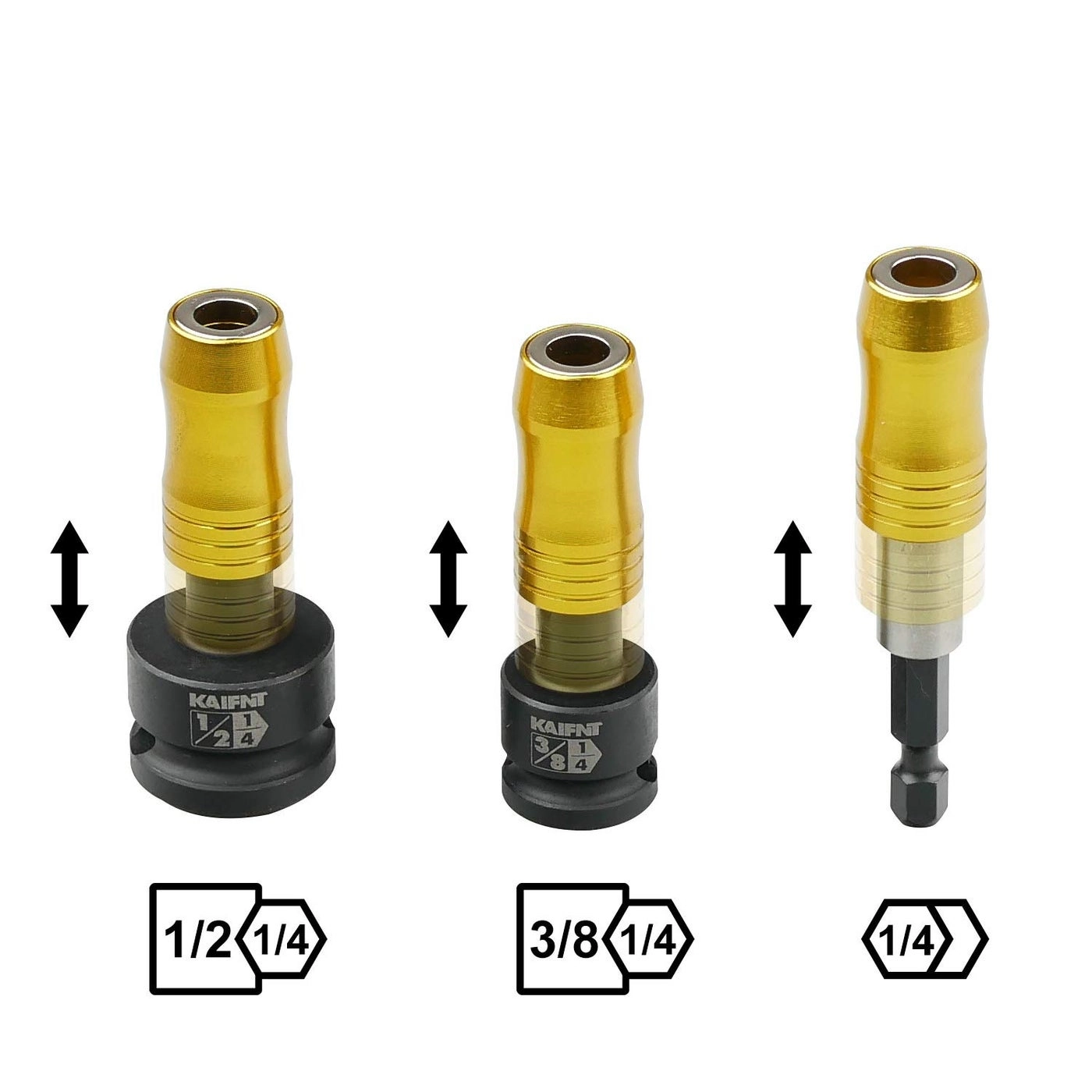 K354 Magnetic Screwdriver Bit & Screw Holder Socket Adapters