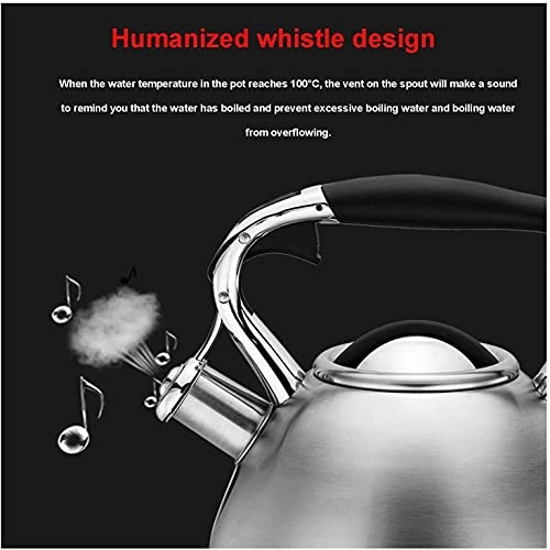 Stovetop Induction Whistling Kettle - 5L