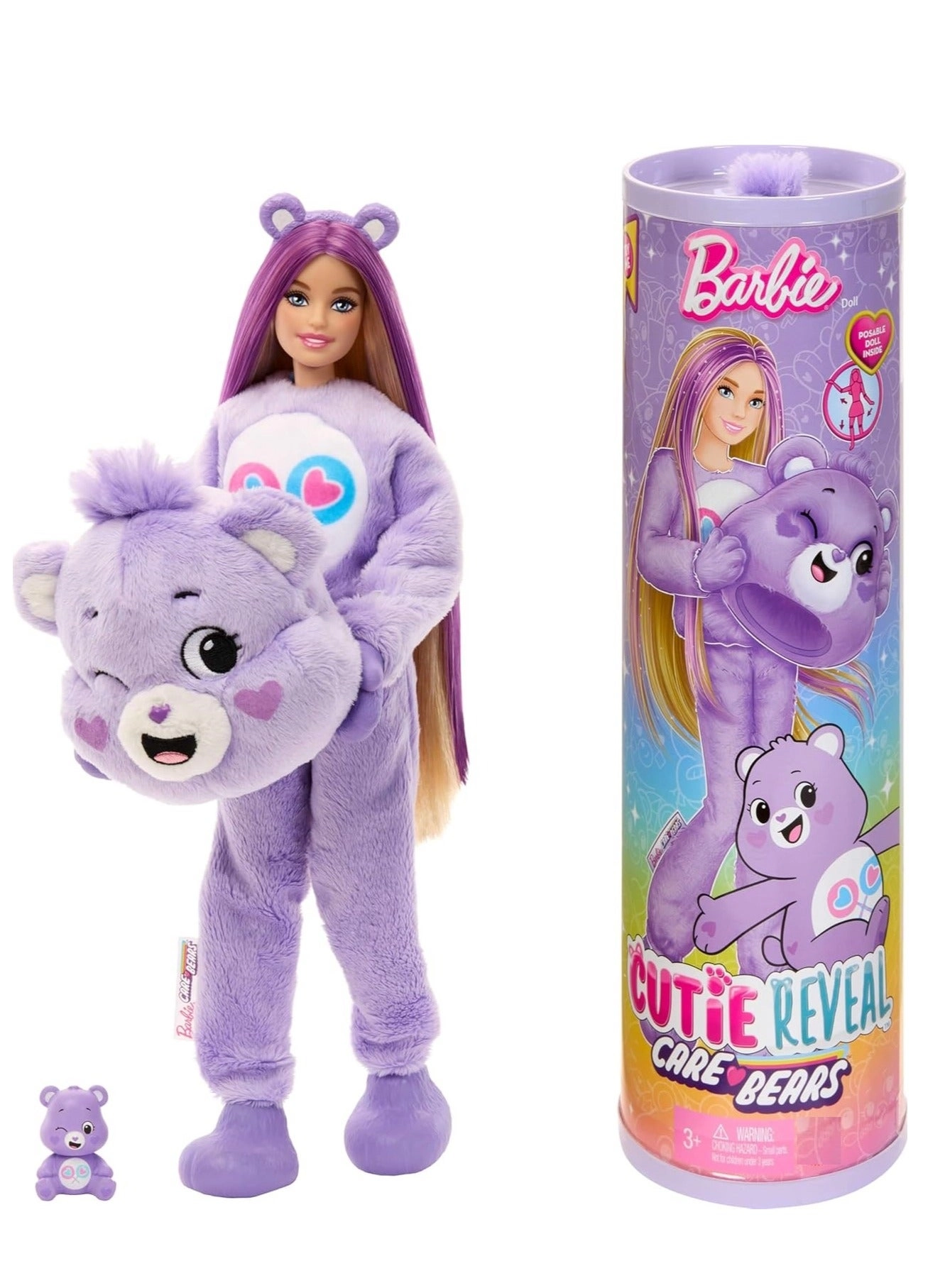 Share Bear Doll - Cutie Reveal Care Bears Series
