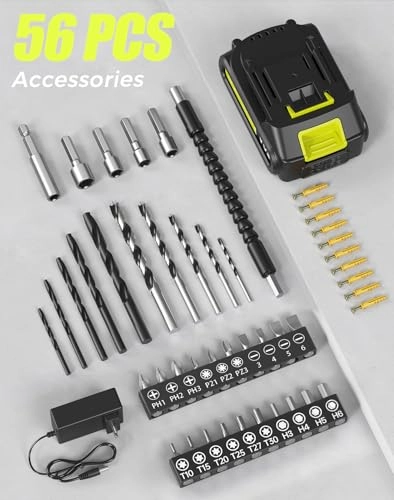 Cordless Drill Driver - 2000mAh