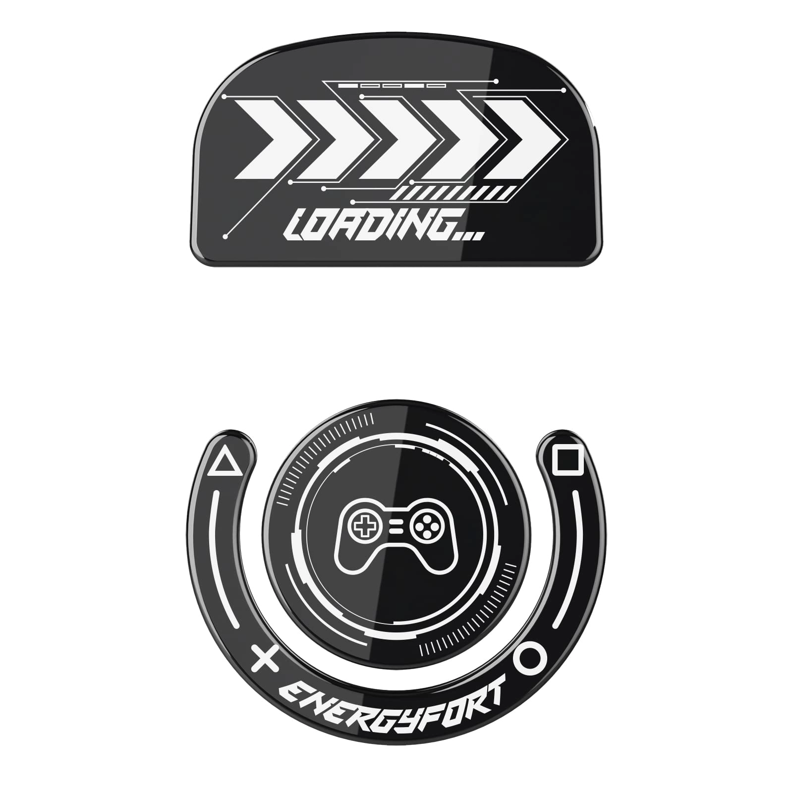 Glass Mouse Skates - Wireless