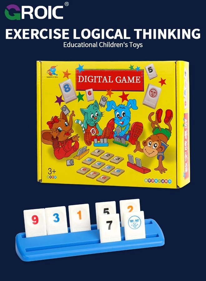 Educational Number Game - 106 tiles 4 racks