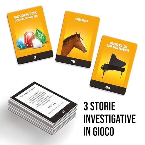 Headu Gialli In Game Investigation Challenges - Travel Size (Italian)