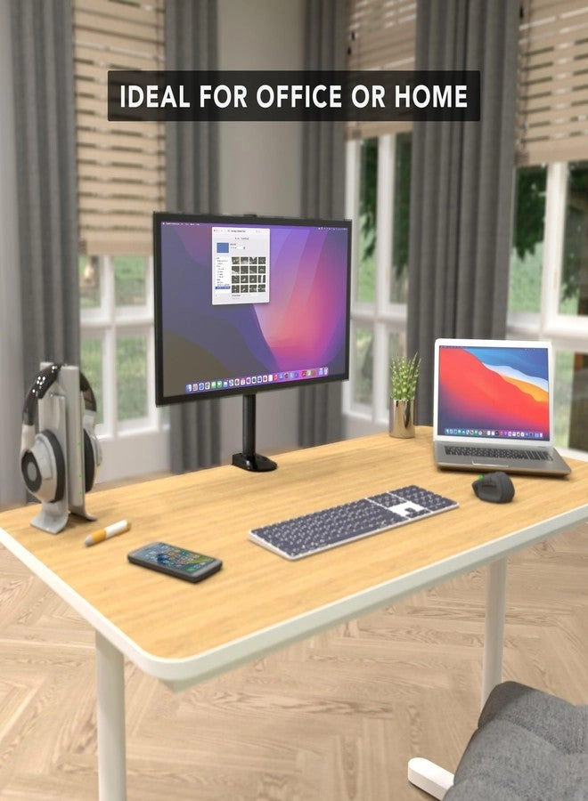 Single Monitor Desk Mount - 32" 75x75mm & 100x100mm