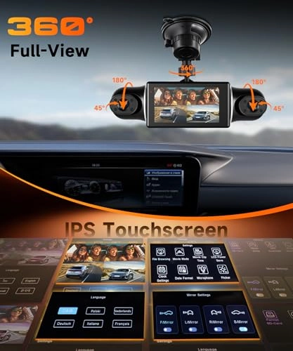 1080P 2K Dash Cam