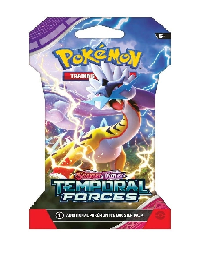Pokémon Scarlet & Violet 5 Temporal Forces Sleeved Booster - 30 cards