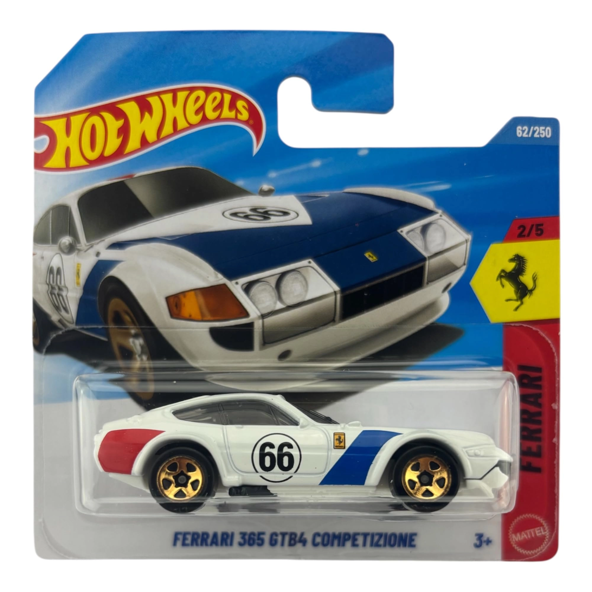 Hot Wheels Ferrari 365 GTB4 Competizione - 1:64 1pcs