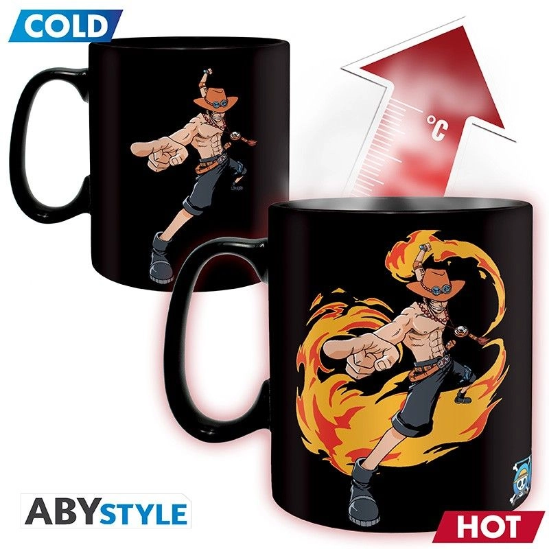 One Piece Luffy & Ace Mug - 460 ml