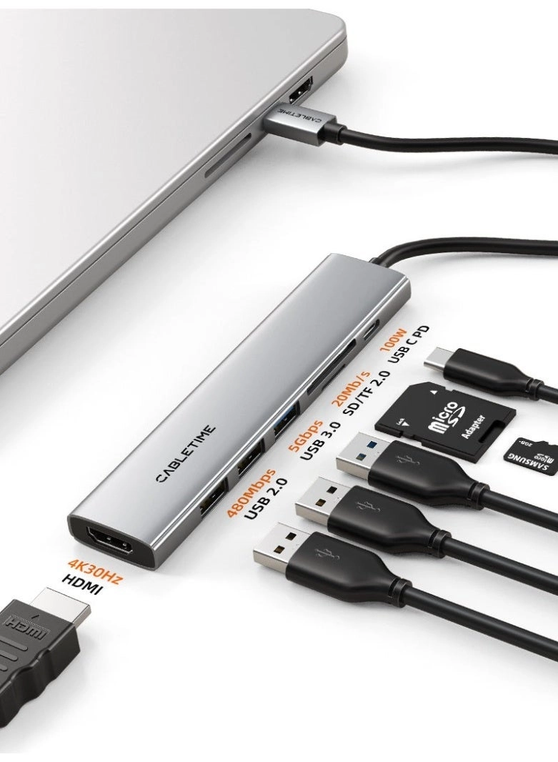 Cabletime HB02G - USB C