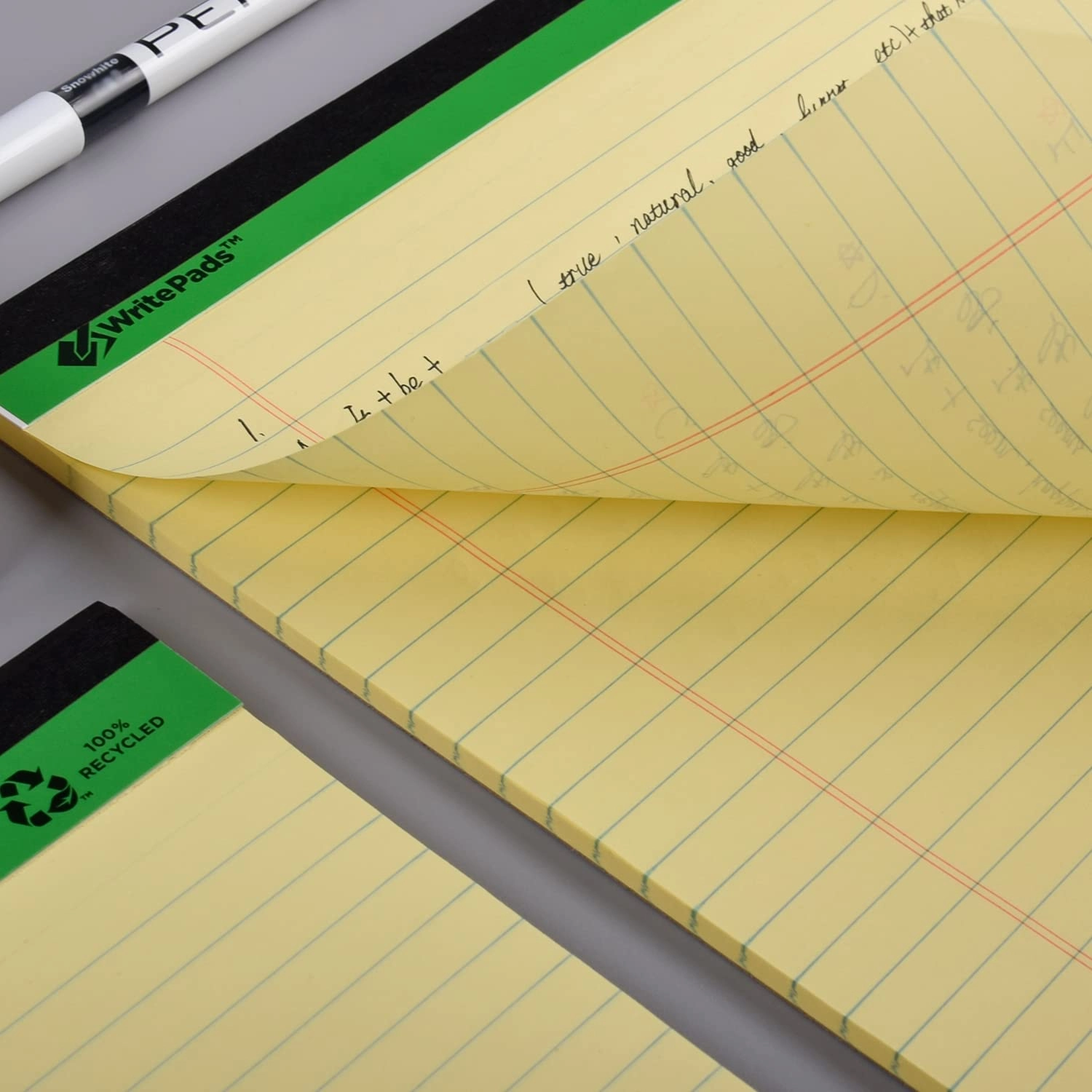Legal Note pads 8.5-x-11.75-inch - Lined 600 Sheets
