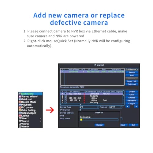 Network Video Recorder - 9 channels