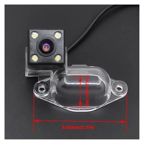 CCD Car Reverse Backup Camera - HD night vision RCA composite video 648 * 488 pixels