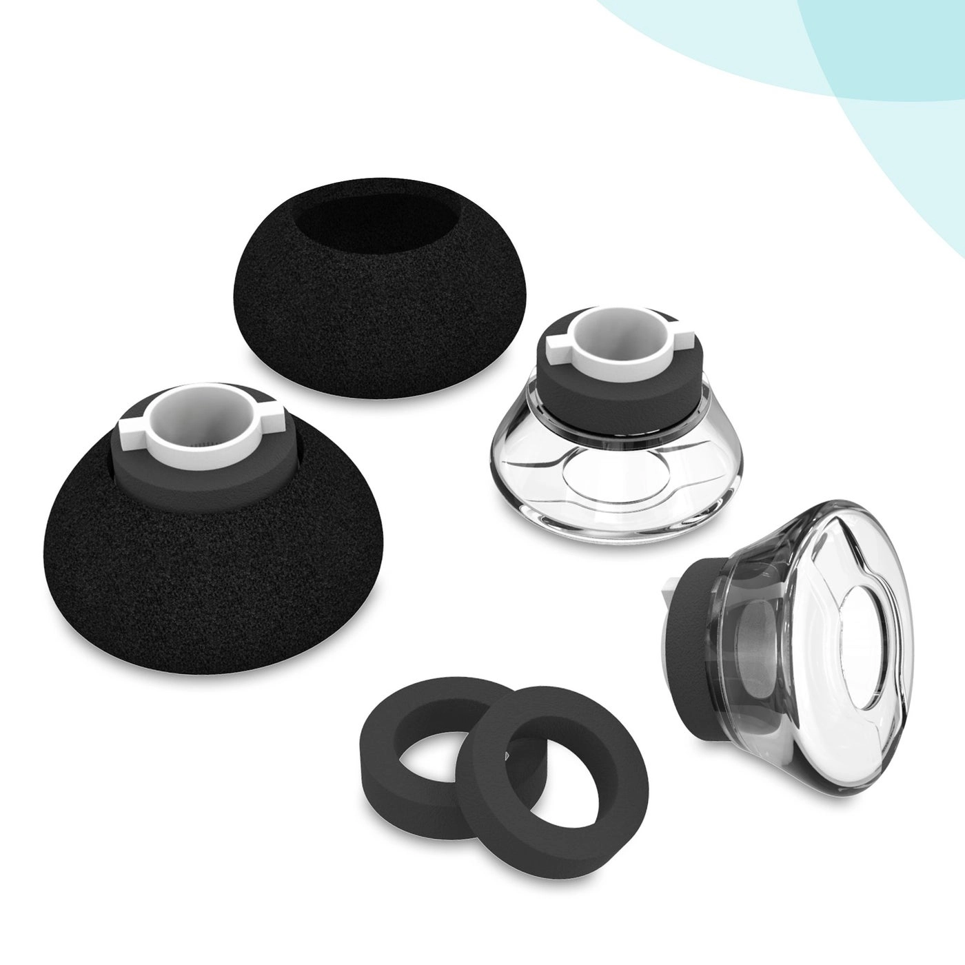 Ear Tips for Plantronics Voyager Legend, Voyager 5200, Voyager 5220, Voyager 5210 - 3X Small