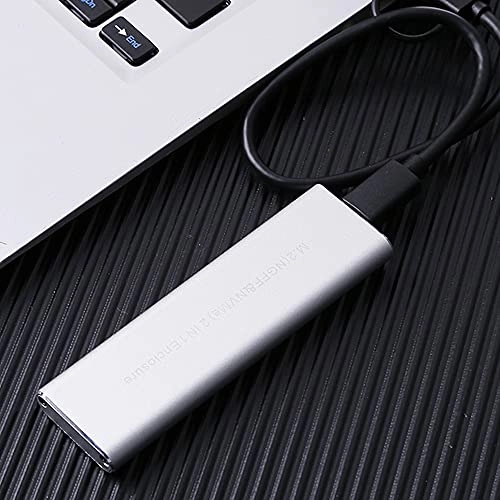 USB 3.1 Type-C SSD External Box Case Aluminum Alloy M.2 NVME/NGFF Solid State Disk Mobile Enclosure Adapter