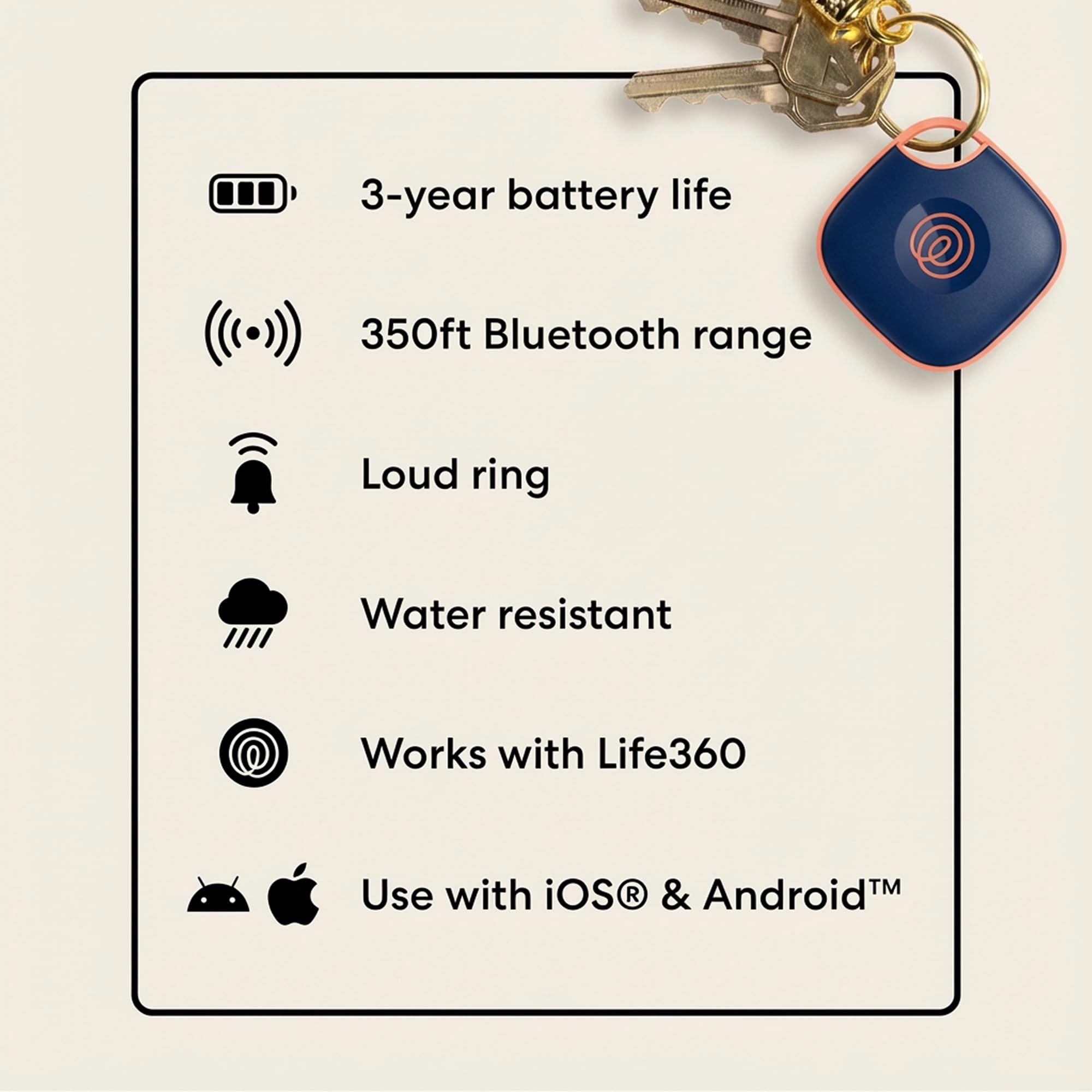 Bluetooth Tracker - 4-Pack