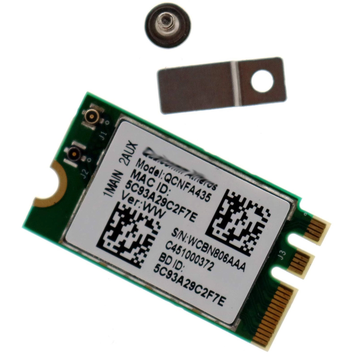 QCNFA435 - 2.4GHz/5GHz NGFF M2 E and A Key Wireless