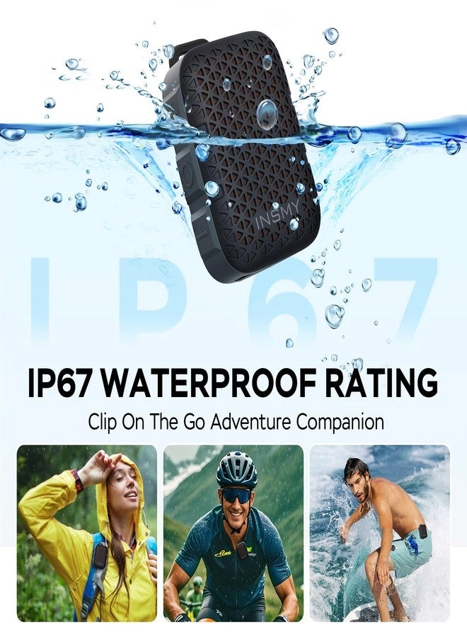 Small Bluetooth Speaker - Waterproof Portable Punchy Bass